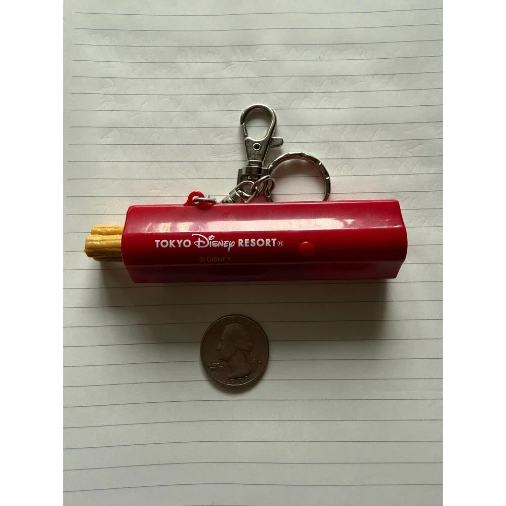 Tokyo Disney Churro Keychain Resort Exclusive Pop Out Churro